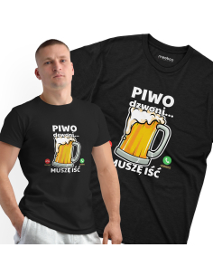 KOSZULKA MĘSKA Piwo dzwoni,...