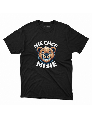 KOSZULKA MĘSKA Nie chce Misie
