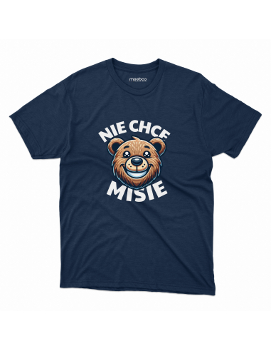 KOSZULKA MĘSKA Nie chce Misie
