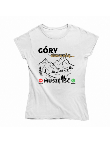 KOSZULKA DAMSKA Góry dzwonią