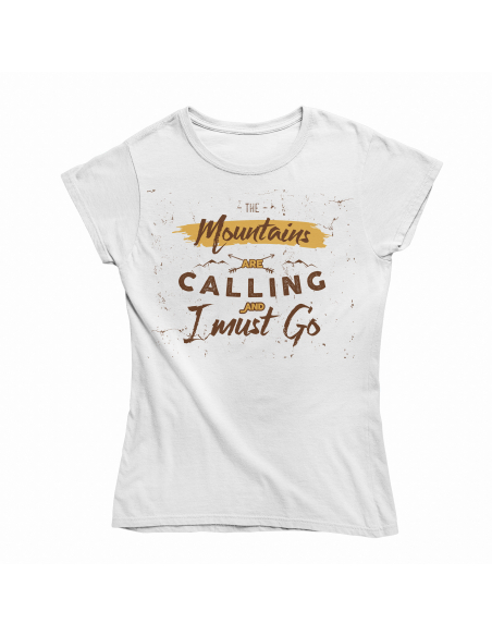 KOSZULKA DAMSKA The mountains are calling