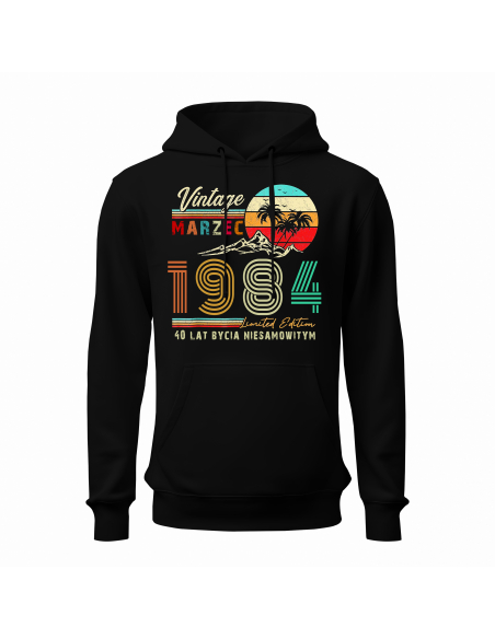 BLUZA MĘSKA Vintage 1984 Limited Edition
