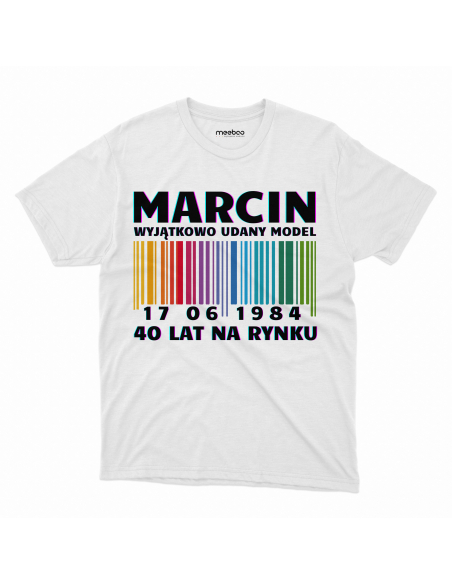 KOSZULKA MĘSKA z Twoim imieniem - Wyjątkowo udany model