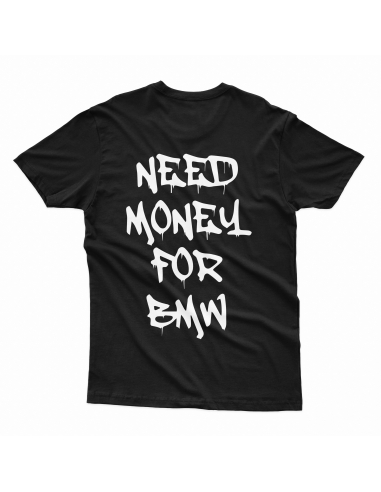 KOSZULKA MĘSKA Need money for BMW