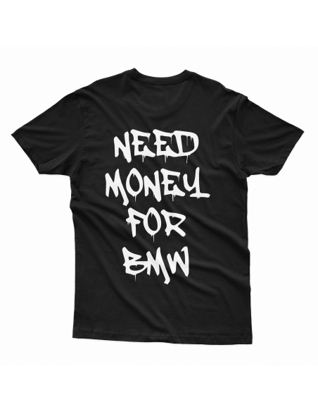 KOSZULKA MĘSKA Need money for BMW