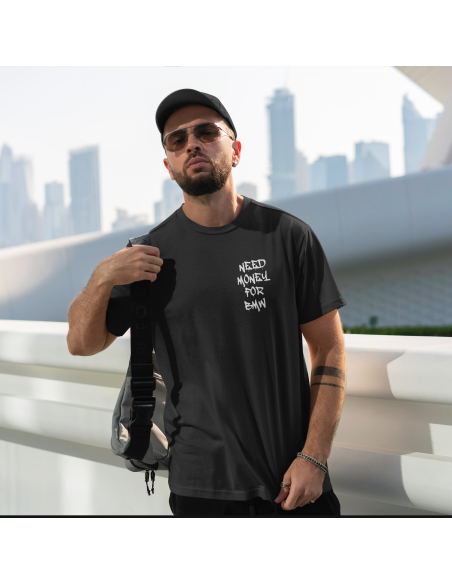 KOSZULKA MĘSKA Need money for BMW