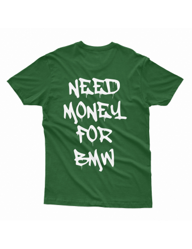 KOSZULKA MĘSKA Need money for BMW