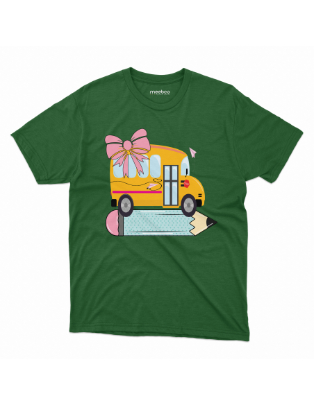 Koszulka DZIECIĘCA Autobus z kredką