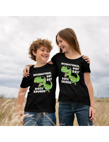Koszulka DZIECIĘCA Dino international dot day