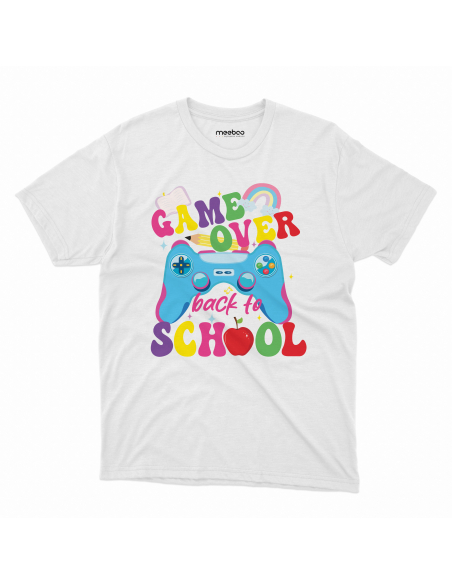 Koszulka DZIECIĘCA Game over Back to school