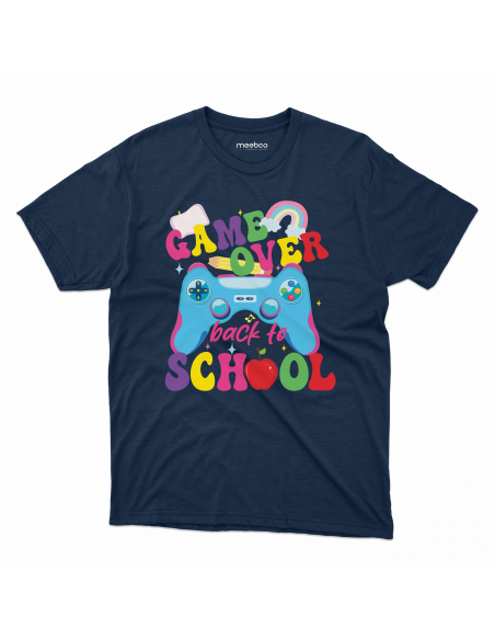 Koszulka DZIECIĘCA Game over Back to school