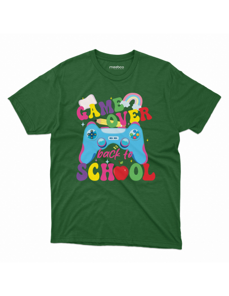 Koszulka DZIECIĘCA Game over Back to school