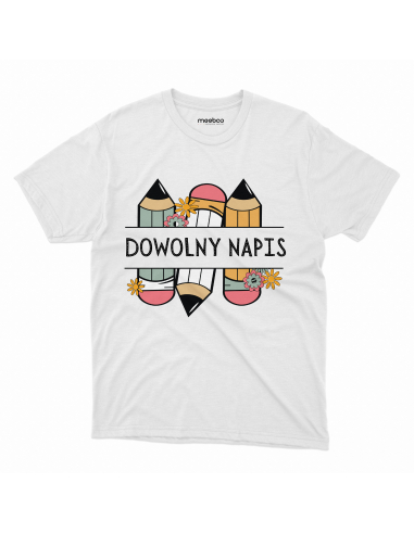 Koszulka DZIECIĘCA Ołówki + Twój...