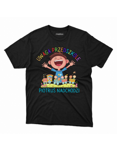 Koszulka DZIECIĘCA Uwaga przedszkole...