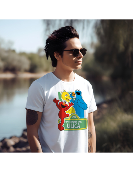 KOSZULKA MĘSKA Wychowała mnie ulica
