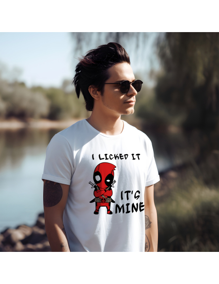 KOSZULKA MĘSKA I lick it it's mine