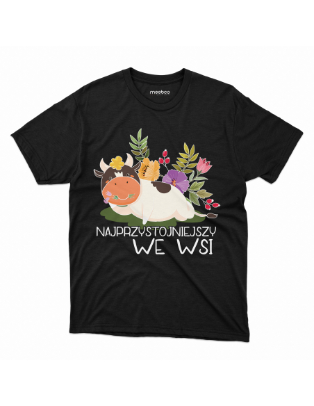 KOSZULKA MĘSKA Najprzystojniejszy we wsi