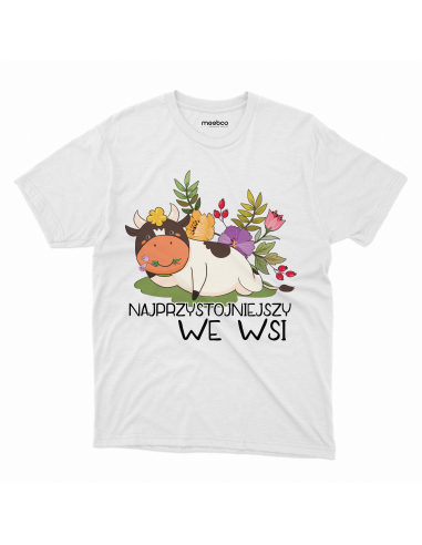 KOSZULKA MĘSKA Najprzystojniejszy we wsi