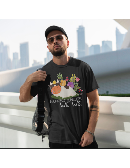 KOSZULKA MĘSKA Najprzystojniejszy we wsi