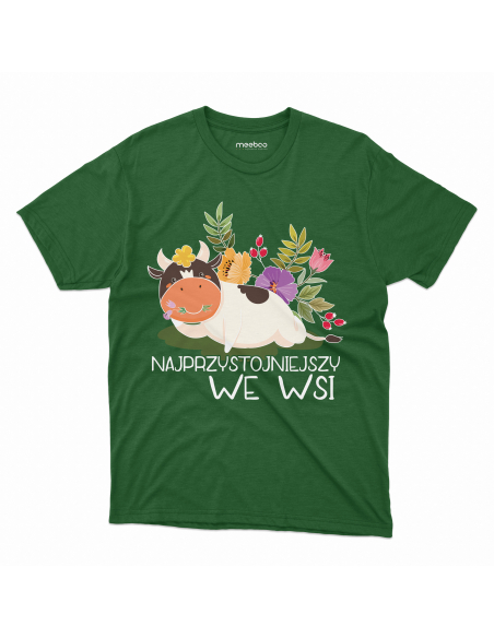 KOSZULKA MĘSKA Najprzystojniejszy we wsi