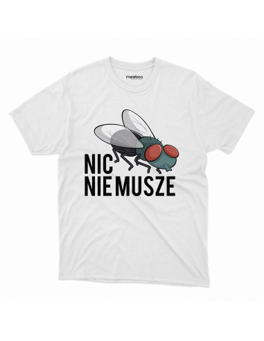 KOSZULKA MĘSKA Nic nie musze
