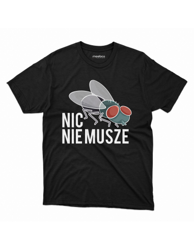KOSZULKA MĘSKA Nic nie musze