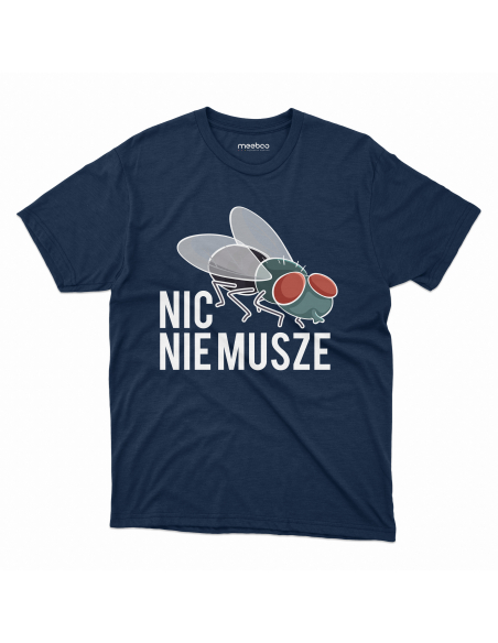 KOSZULKA MĘSKA Nic nie musze