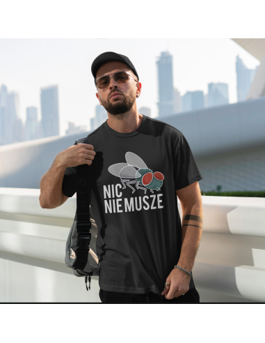 KOSZULKA MĘSKA Nic nie musze