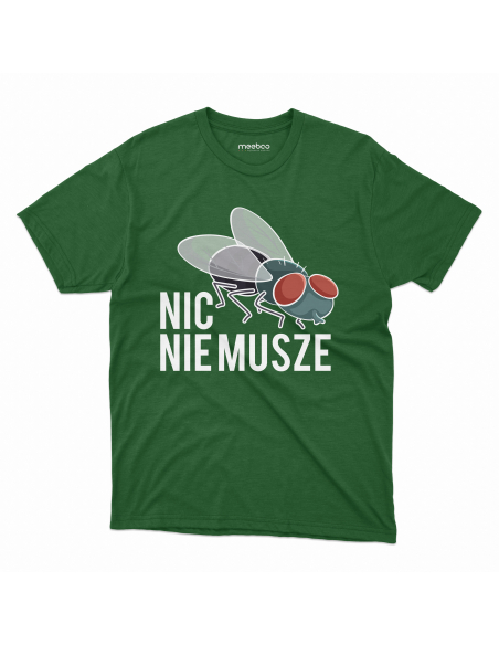 KOSZULKA MĘSKA Nic nie musze