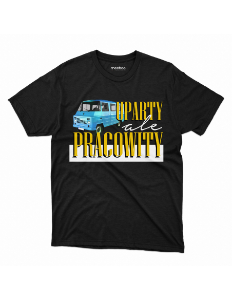 KOSZULKA MĘSKA Uparty ale pracowity Żuk