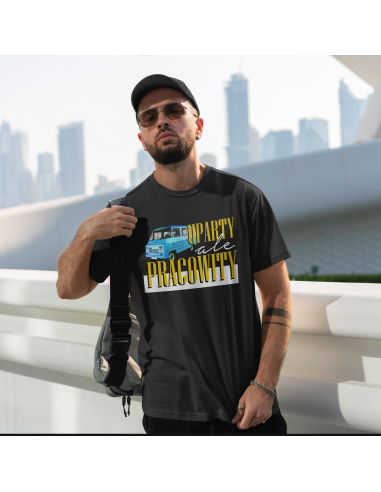 KOSZULKA MĘSKA Uparty ale pracowity Żuk