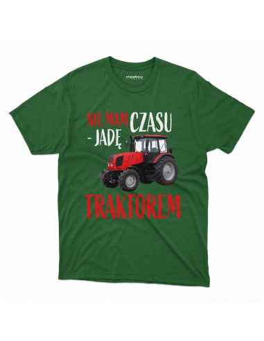 KOSZULKA MĘSKA Nie mam czasu jadę...