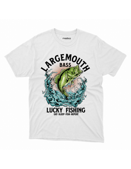 KOSZULKA MĘSKA Largemouth Bass Lucky Fishing