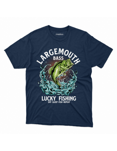 KOSZULKA MĘSKA Largemouth Bass Lucky Fishing