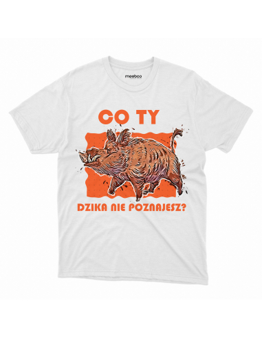 KOSZULKA MĘSKA Co Ty dzika nie poznajesz