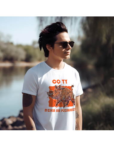 KOSZULKA MĘSKA Co Ty dzika nie poznajesz