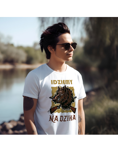 KOSZULKA MĘSKA Idziemy na dzika