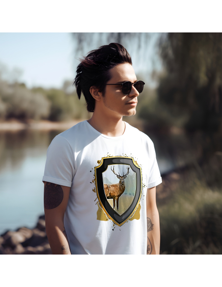 KOSZULKA MĘSKA Jeleń herb