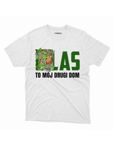 KOSZULKA MĘSKA Las to mój drugi dom