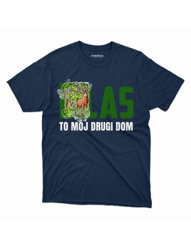 KOSZULKA MĘSKA Las to mój drugi dom