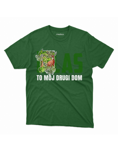 KOSZULKA MĘSKA Las to mój drugi dom