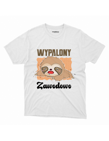 KOSZULKA MĘSKA Wypalony zawodowo