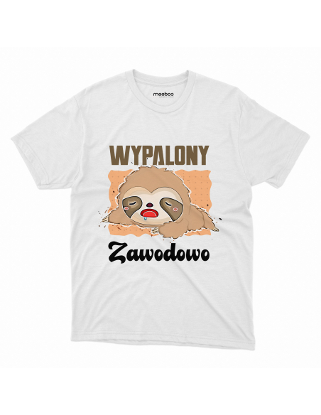 KOSZULKA MĘSKA Wypalony zawodowo