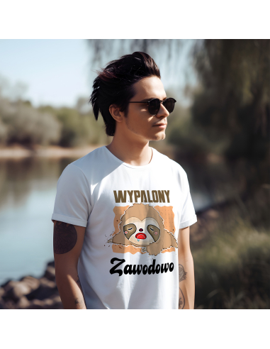 KOSZULKA MĘSKA Wypalony zawodowo
