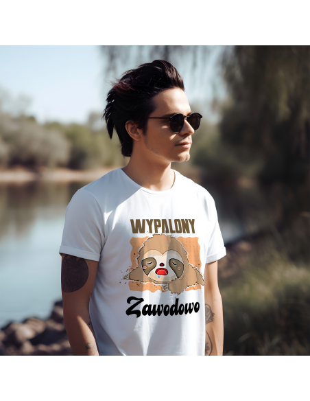 KOSZULKA MĘSKA Wypalony zawodowo