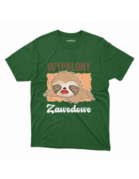 KOSZULKA MĘSKA Wypalony zawodowo