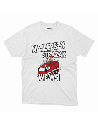 KOSZULKA MĘSKA Najlepszy strażak we wsi