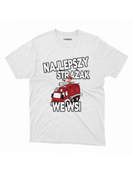 KOSZULKA MĘSKA Najlepszy strażak we wsi