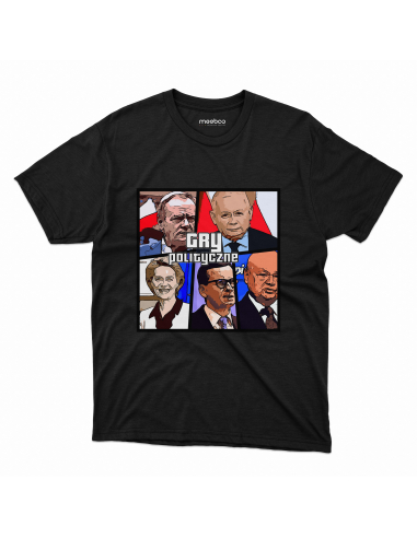 KOSZULKA MĘSKA Gry polityczne