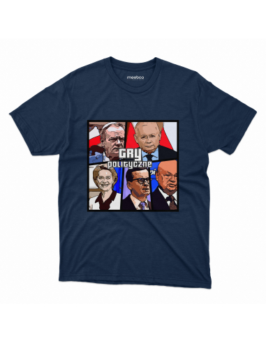 KOSZULKA MĘSKA Gry polityczne